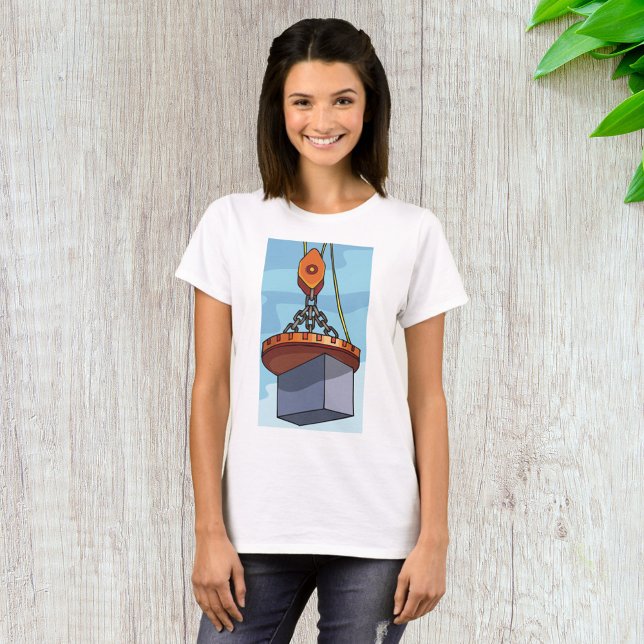 Camiseta Grúa elevando (Subido por el creador)