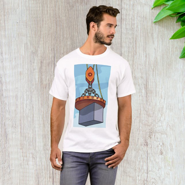 Camiseta Grúa elevando (Subido por el creador)