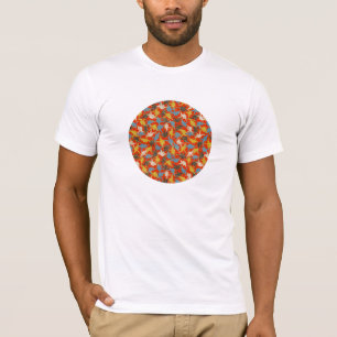 Camiseta Grúa Hinomaru (bandera japonesa) de Origami