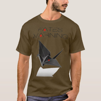 Camiseta grúas de papel de calentamiento