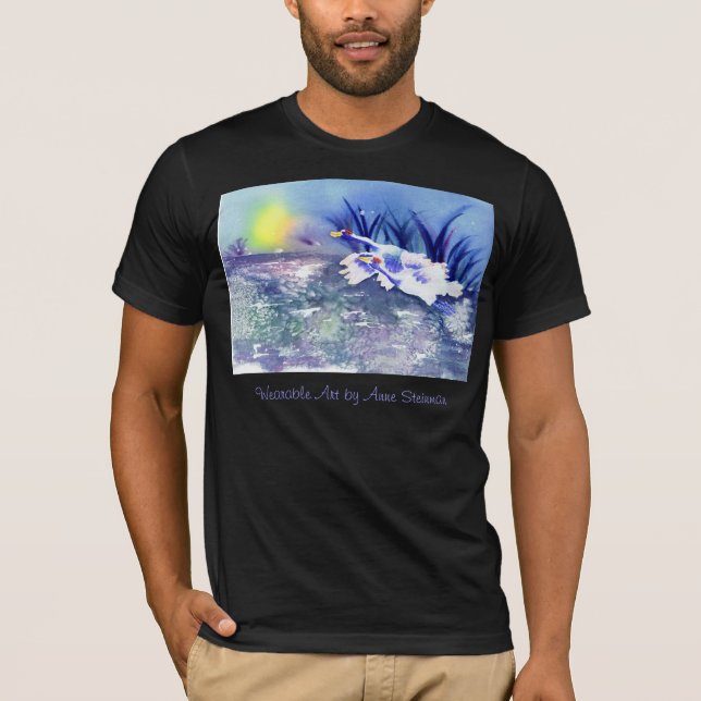 Camiseta Grúas del vuelo (Anverso)