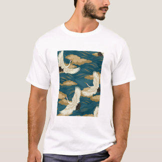 Camiseta Grúas japonesas
