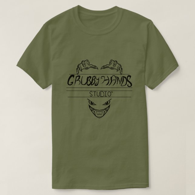 Camiseta Grubby Hands Studio Goblin Logo (Diseño del anverso)