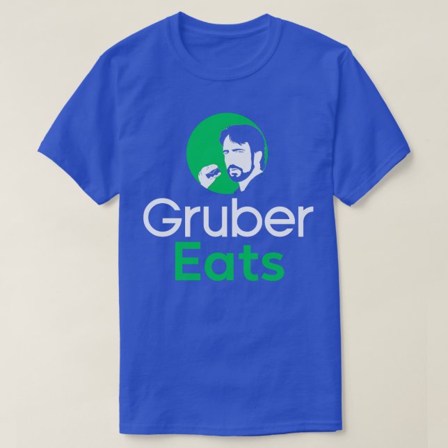Camiseta Gruber Eats Hans Gruber (Diseño del anverso)