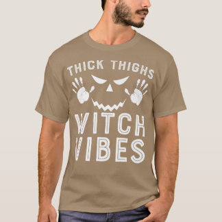 Camiseta Gruesa Bruja Vibes Premium T-Shirt