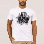 Camiseta gruesa de la ciudad<br><div class="desc">Camiseta de la ciudad grunge por el parque de la madera.</div>