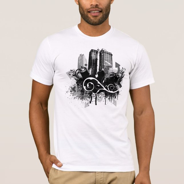 Camiseta gruesa de la ciudad (Anverso)