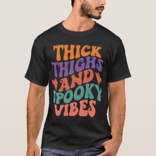 Camiseta Gruesos y vibraciones espeluznantes - Halloween di