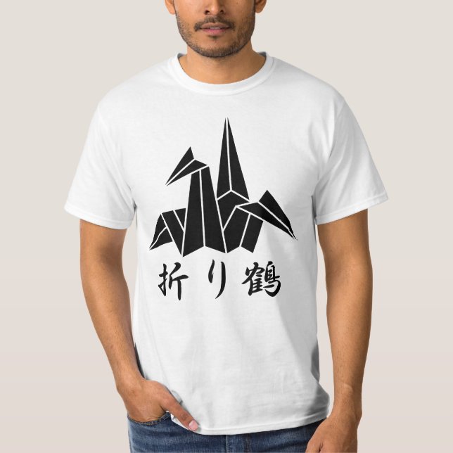 Camiseta Grulla de papel (Anverso)