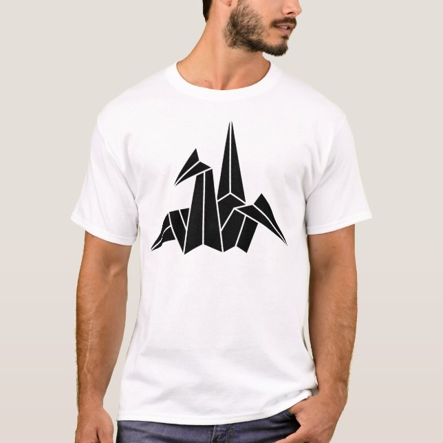 Camiseta Grulla de papel (Anverso)