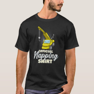 Camiseta Grulla Durmiendo Siempre Cansada Siesta Oficial