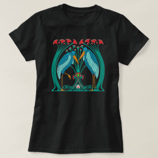 Camiseta Grullas Arts and Crafts v1