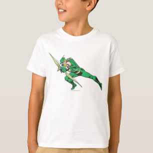 Camiseta Grullas de flecha verde