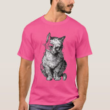 Grumby Cute gato animal T-Shirt