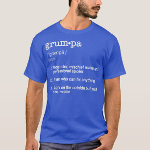 Camiseta Grumpa Definition T Shirt - Graciosa Gif del Día d