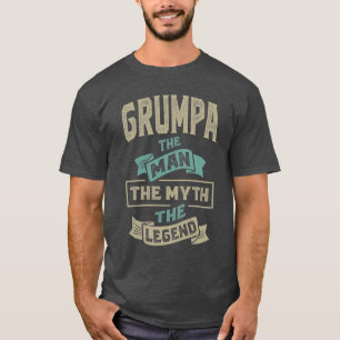 Camiseta Grumpa El Mito La Leyenda