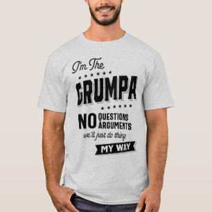Camiseta Grumpa hace que el día del abuelo sea gracioso