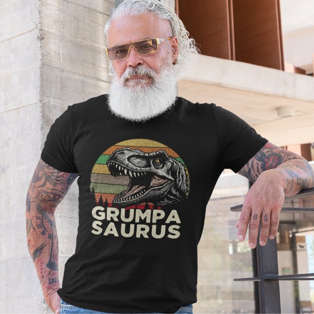 Camiseta Grumpa Saurus Dinosaur Father's day (Subido por el creador)