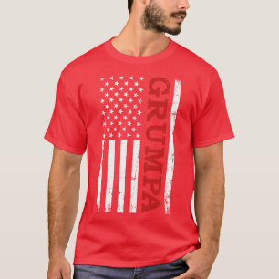 Camiseta Grumpa Vintage estadounidense para el abuelo