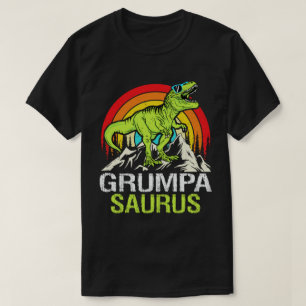 Camiseta Grumpasaurus Dinosaur El Día del Padre