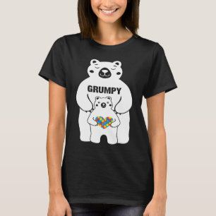 Camiseta Grumpy Bear Autismo Conciencia Amor Apoyo al autis