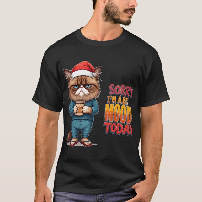 Camiseta Grumpy Cat Navidades Mood (Anverso)