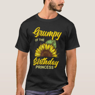 Camiseta Grumpy De La Fama De Coincidencia De Girasol Del C
