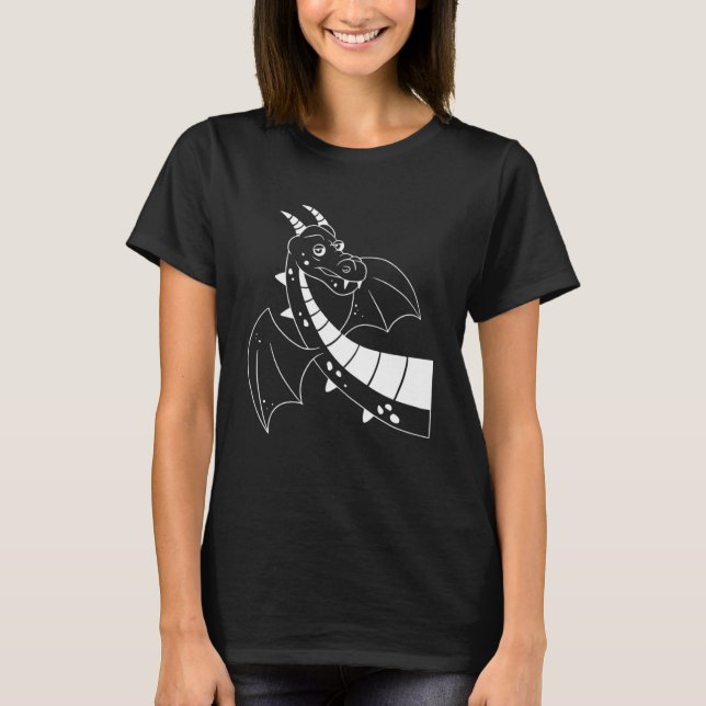Camiseta Grumpy Dragon Funny Pullover Hoodie (Anverso)