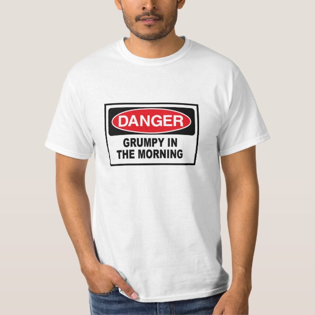 Camiseta grumpy en the morning (Anverso)