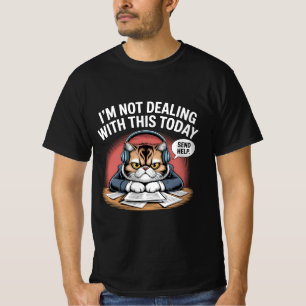 Camiseta "Grumpy Frenchie: demasiado francés para sonreír"