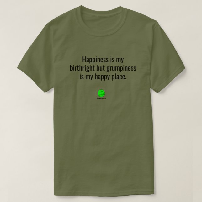 Camiseta Grumpy Geezer Birthright (Diseño del anverso)