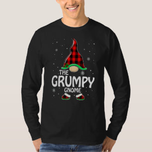 Camiseta Grumpy Gnome Matching Family Group Navidades Fiest