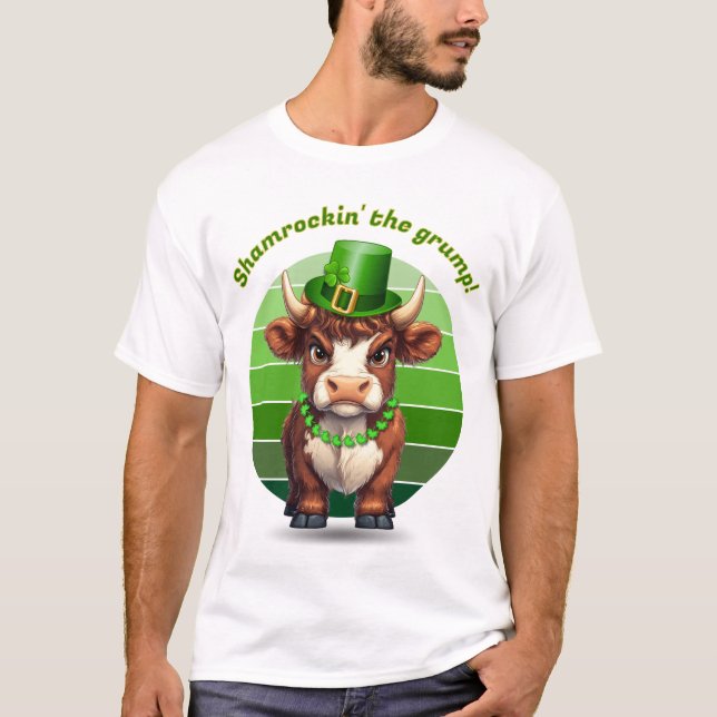Camiseta Grumpy Highland Cow St. (Anverso)