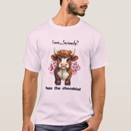 Camiseta Grumpy Highland: Día de San Valentín de vacas