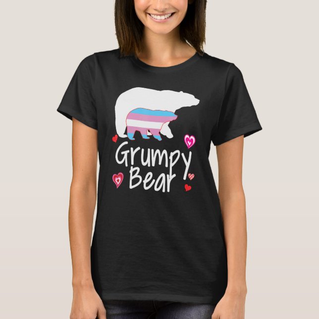 Camiseta Grumpy Lgbt Bear Lgbt Lgbt Lgay Lesb Transgénero (Anverso)