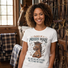 Camiseta Grumpy Mare Horse Attitude barn life humor 