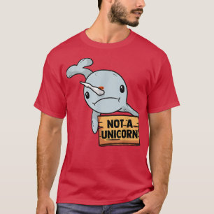 Camiseta Grumpy Narwhal, gracioso que dice unicornio Squish