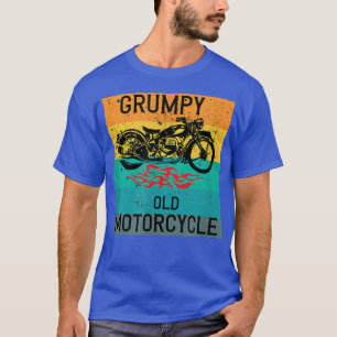 Camiseta Grumpy Old Biker Funny Motorcycle Club Biker Gear