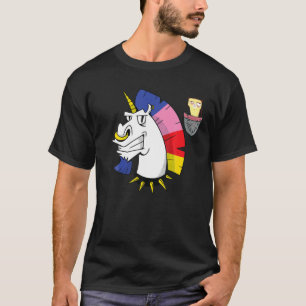 Camiseta Grumpy Pocket Cat Unicorn Caticorn Regalo Meowgica