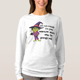 Camiseta Grumpy Witch Long Sleeve Shirt-Witchen Vibes