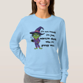 Camiseta Grumpy Witch Long Sleeve Shirt-Witchen Vibes