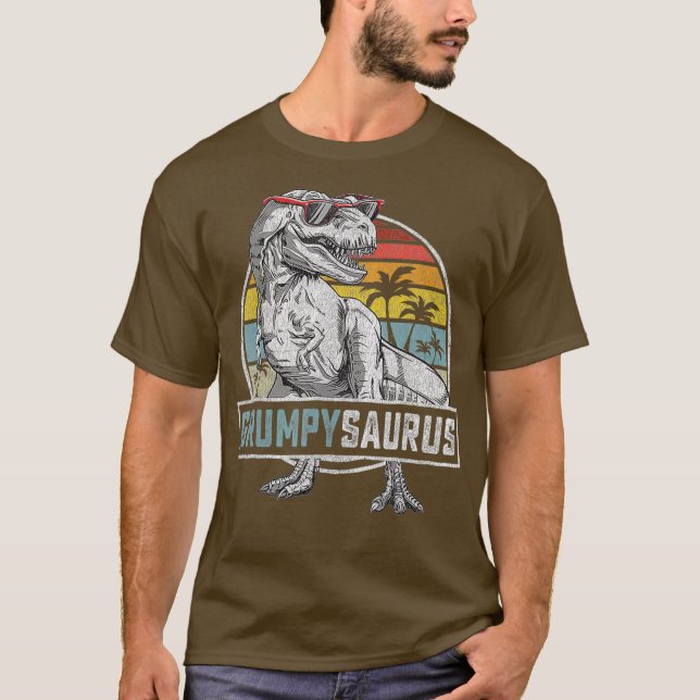 Camiseta Grumpysaurus T Re Dinosaur Grumpy Saurus (Anverso)