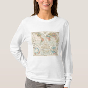 Camiseta Grund u Boden - mapa del atlas del suelo