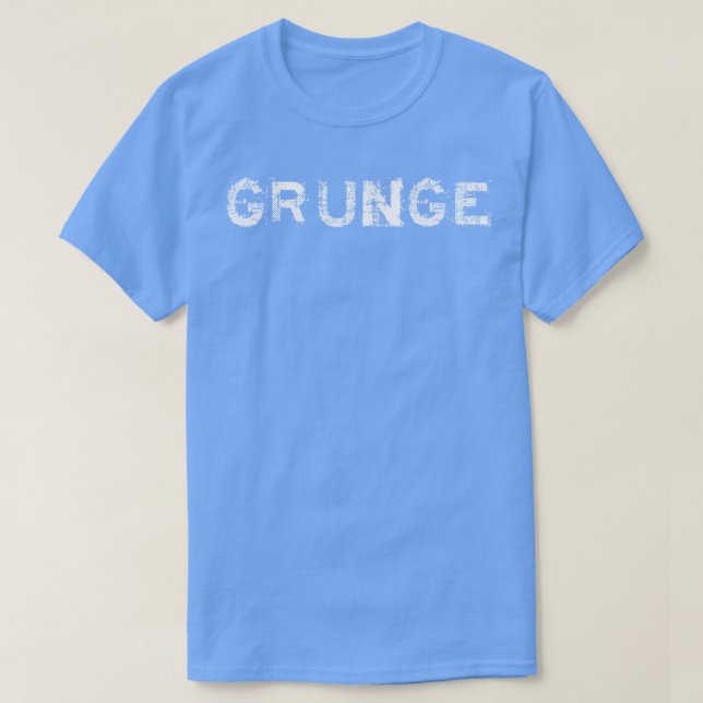 Camiseta Grunge (Diseño del anverso)