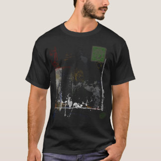 Camiseta Grunge abstracto
