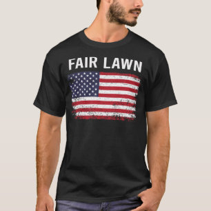 Camiseta Grunge American Flag Fair Lawn