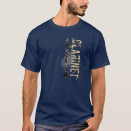 Camiseta Grunge Clarinet