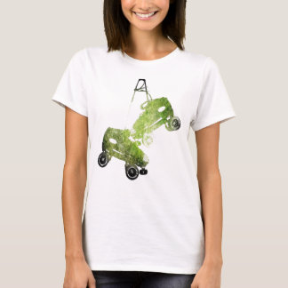 Camiseta Grunge colgante de los patines