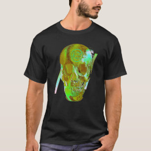 Camiseta Grunge Cráneo de Pantano
