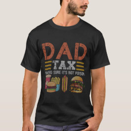 Camiseta Grunge Dad Tax Bold Retro Text
